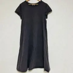 anyFAM エニィファム【F】半袖シャツワンピース ロングワンピース