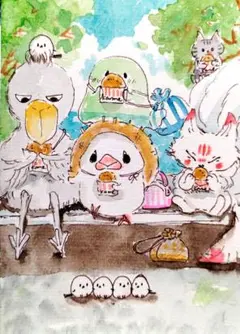 プールのぉあとはぁコロッケぇ！！8/20 12（原画）ポストカードのみ