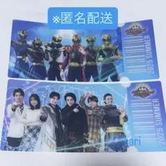 TTFC会員限定特典　チケット風オリジナルクリアカード ゴジュウジャーセット