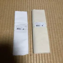 無地　ハギレ　生成り　白　110×50
