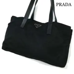 PRADA プラダ トートバッグ ハンドバッグ 黒 ブラッナイロン