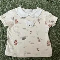 バースデー Cottoli くまTシャツ 80cm