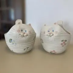 ポタリーメルヘン 　陶器製少女　手作り 2体セット 71qtD1qRE6L._UF350,350_QL50_.jpg