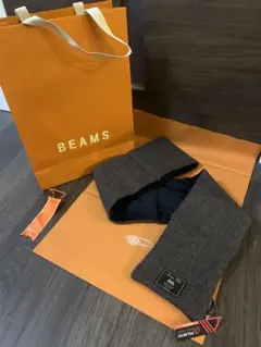 新品未使用 ラッピング beams ビームス マフラー 男女兼用 プレゼントにも