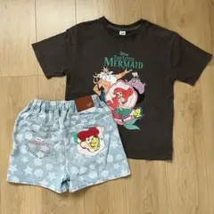 しまむら リトシー アリエル Tシャツ パンツ 140cm セット