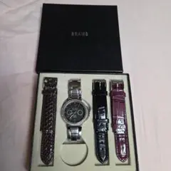 BEAMS アナログ腕時計 交換用ストラップ付き