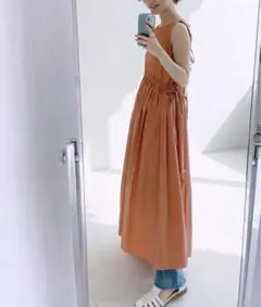 iena emin＆paulリボンノースリーブワンピース