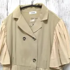 ☆FLEEKRS/フリーカーズ プリーツ ワンピース インナー ベージュ F