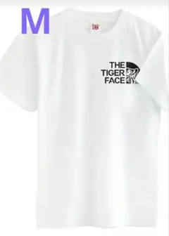 阪神タイガース　応援 Tシャツ　応援グッズ　THE TIGER FACE 白