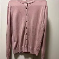 【UNIQLO】 メリノクルーネックカーディガン Mサイズ