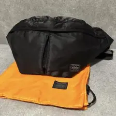 ☆未使用級☆PORTER タンカー　ボディバッグ　ブラック　袋付き