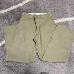Dickies874 ベージュ ワークパンツ ストレートレッグ