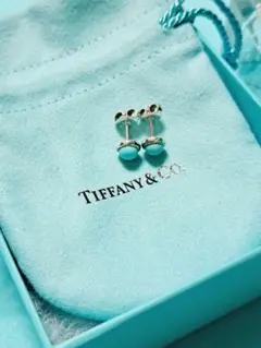 【希少】TIFFANY ティファニー ターコイズ ピアス 2534 希少】TIFFANY ティファニー ターコイズ ピアス 2534