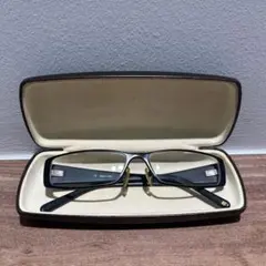 LOEWE ロエベ メガネフレーム ブラック イタリア製 ケース付