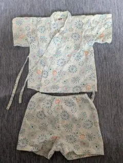 90 ORIGINAL FASHION 花火模様 甚平 90cm