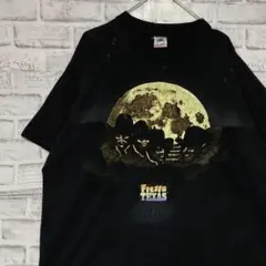 USA製90sヴィンテージTシャツ！シングルステッチ　ブラック半袖古着XL716