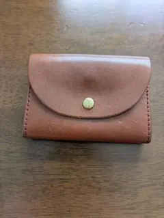ブラウンレザーコインケース Made in Japan
