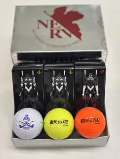 エヴァンゲリオン ゴルフボール 6個セット×2箱【非売品】【未使用品】