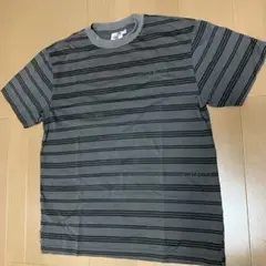 SANTA CRUZ グレー ストライプ Tシャツ M