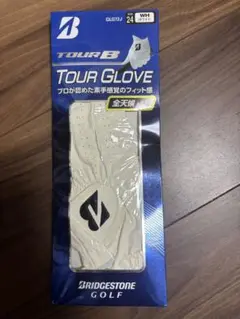 BRIDGESTONE GOLF TOUR GLOVE 24 ホワイト