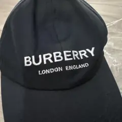 BURBERRY ブラック キャップ