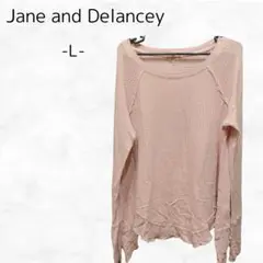 一点物 古着⭐️Jane and Delancey S ピンク 薄手 レーヨン