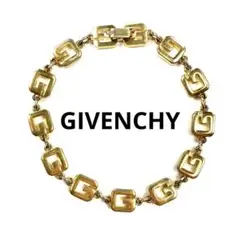 【オールドG】80s GIVENCHY ブレスレット ヴィンテージ ゴールド