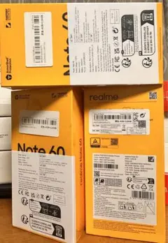 3台セット！realme Note 60 4GB 128GB