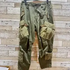 激レア【AVIREX】メソッドコラボ　サルエル風カーゴパンツ