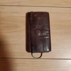 Paul Smith　ダークブラウン レザー キーケース