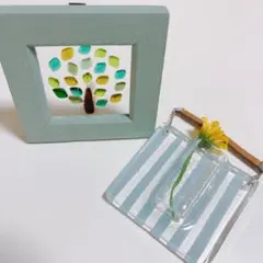 ガラス細工２枚