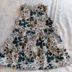 専用です。BeBe フラワープリント ノースリーブワンピース 90サイズ