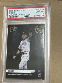 2019 topps now moy イチロー psa10