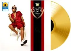 ゴールドバイナル 新品 Bruno Mars 24K Magic アナログ盤