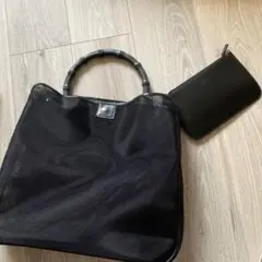 GUCCI バンブーバッグ ポーチ付