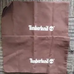 Timberland ブラウン シューズバッグ2枚