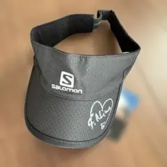 Salomon XA VISOR ブラック サンバイザー　サイン入り