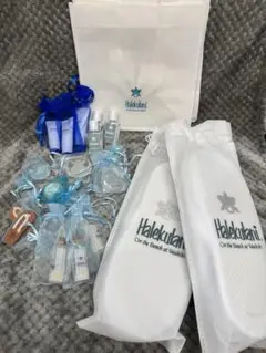 《未使用品》ハレクラニ　ワイキキ　スリッパ&ショッパー&アメニティセット