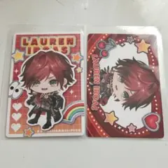 にじさんじ　PIGG PARTYチップス　カード2枚セット　ローレン・イロアス