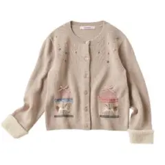 【新品】ファミリア カーディガン 130