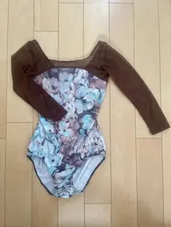 【美品】Leotard. Tokyo 7分袖レオタード Mサイズ