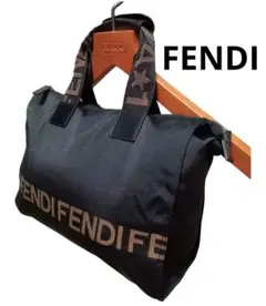 【極美品・希少】 FENDI フェンディ ハンドバッグ ナイロン トートバッグ