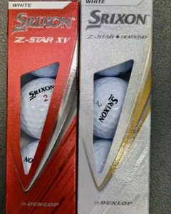 Srixon Z-STAR XV & DIAMOND ゴルフボール 2個セット