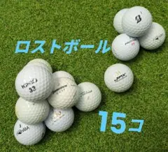 ロストボール15個