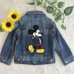 baby GAP ミッキーマウス デニムジャケット　100cm 3歳