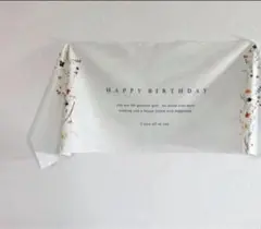 新品　HAPPY BIRTHDAY タペストリー 花柄　フラワー 1歳 2歳