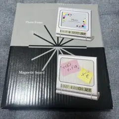 フォトクロック マグボード, フォトフレーム, デジタル時計付き, 温度計付き,
