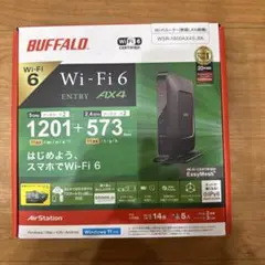 BUFFALO ルーター WSR-1800AX4S-BK