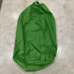 防水　ビーズクッションカバー　ドロップ型　グリーン