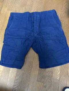 FULL COUNT ネイビー ショートパンツ サイズ34